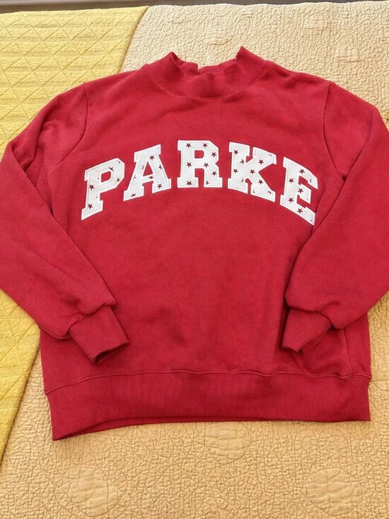 Parke Tops - Parke Sparkler Varsity Mockneck